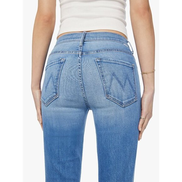 💕MOTHER💕 The Weekender Mid-Rise Flare Jeans ~ Layover 25 NWOT - Picture 11 of 17